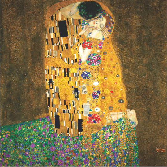 O Beijo, de Gustav Klimt