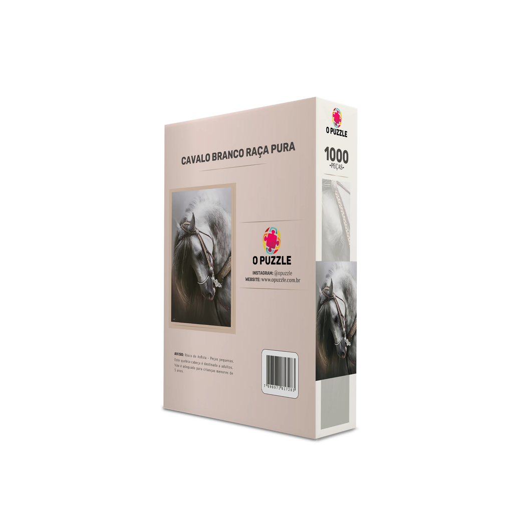 Cavalo Branco Raça Pura