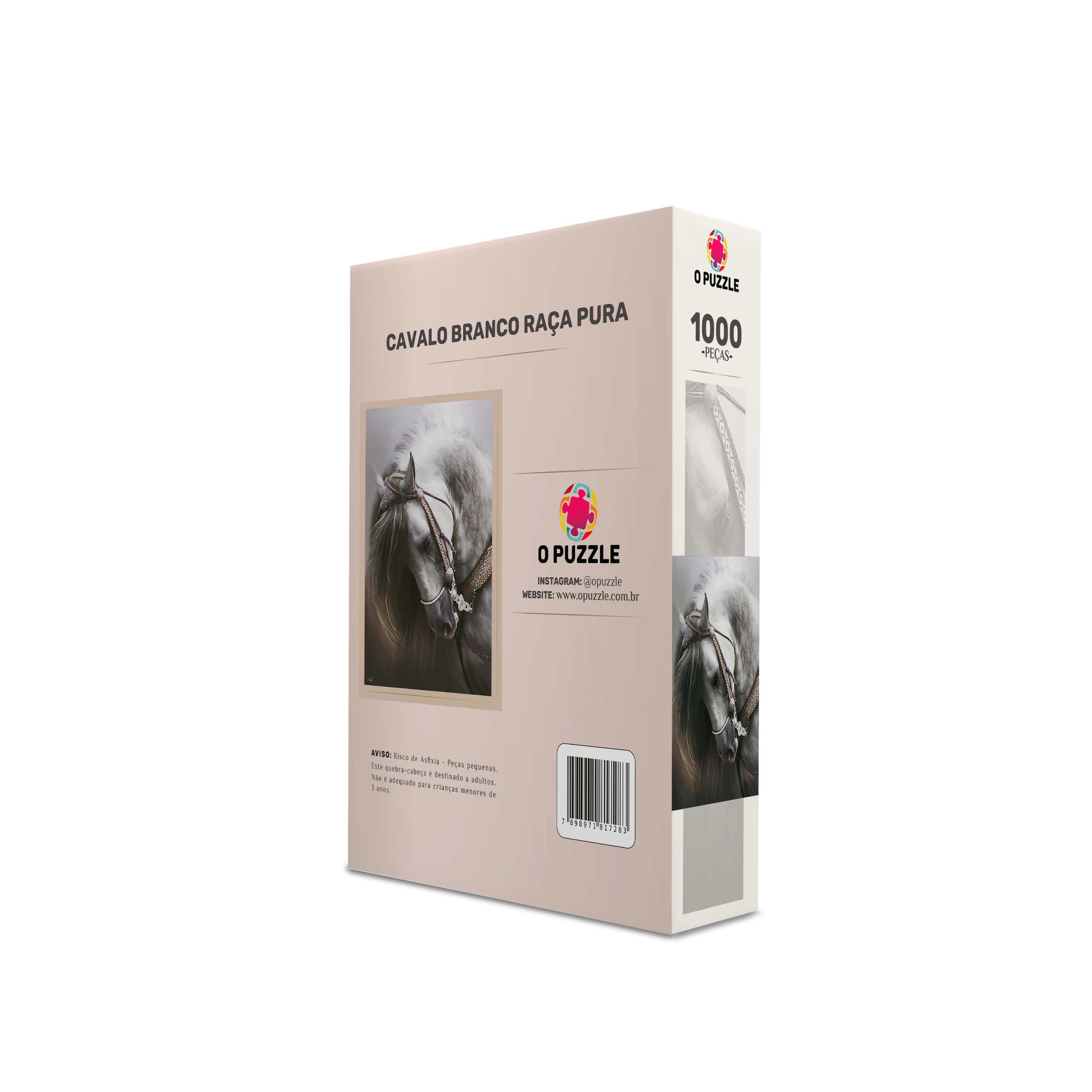 Cavalo Branco Raça Pura