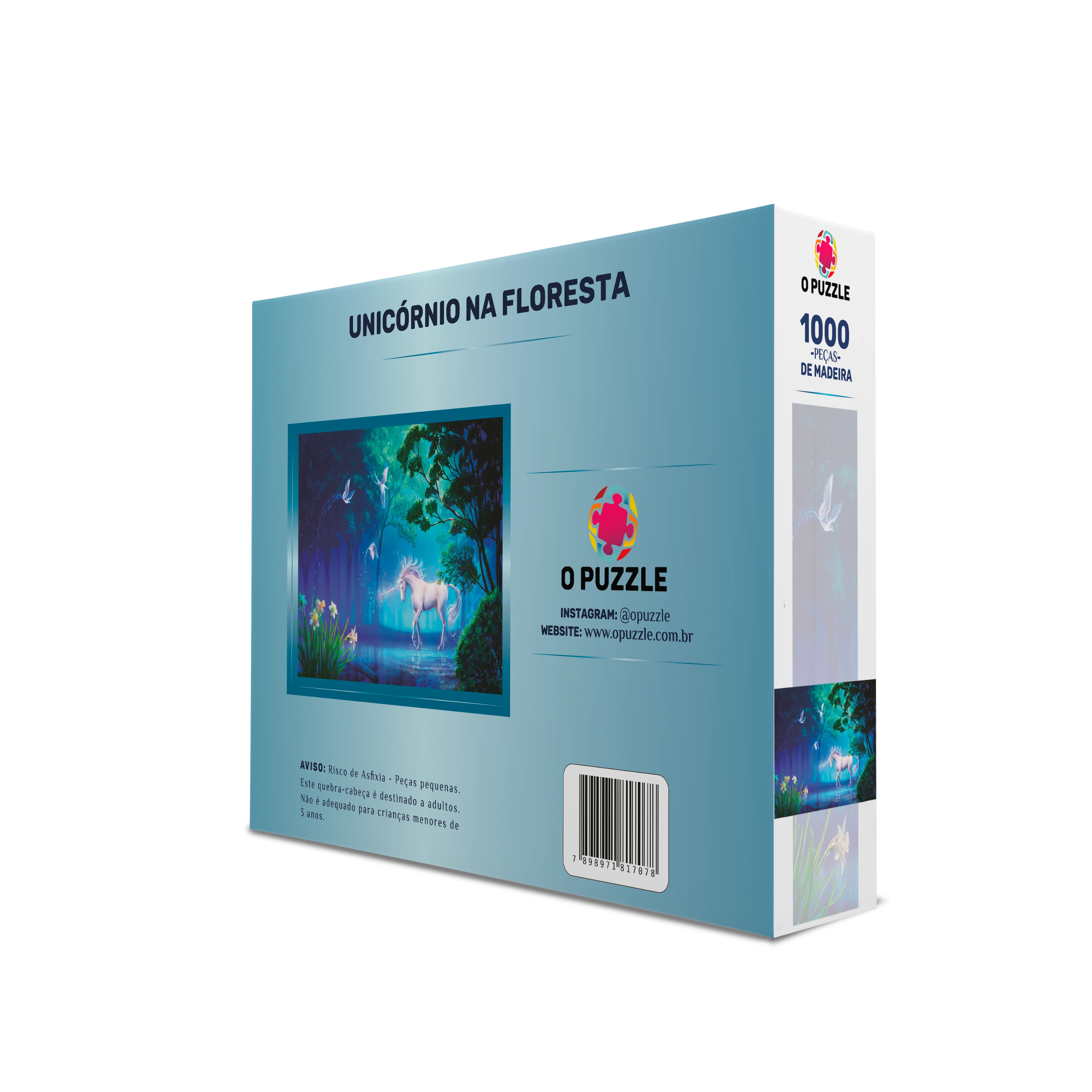 Unicórnio na Floresta