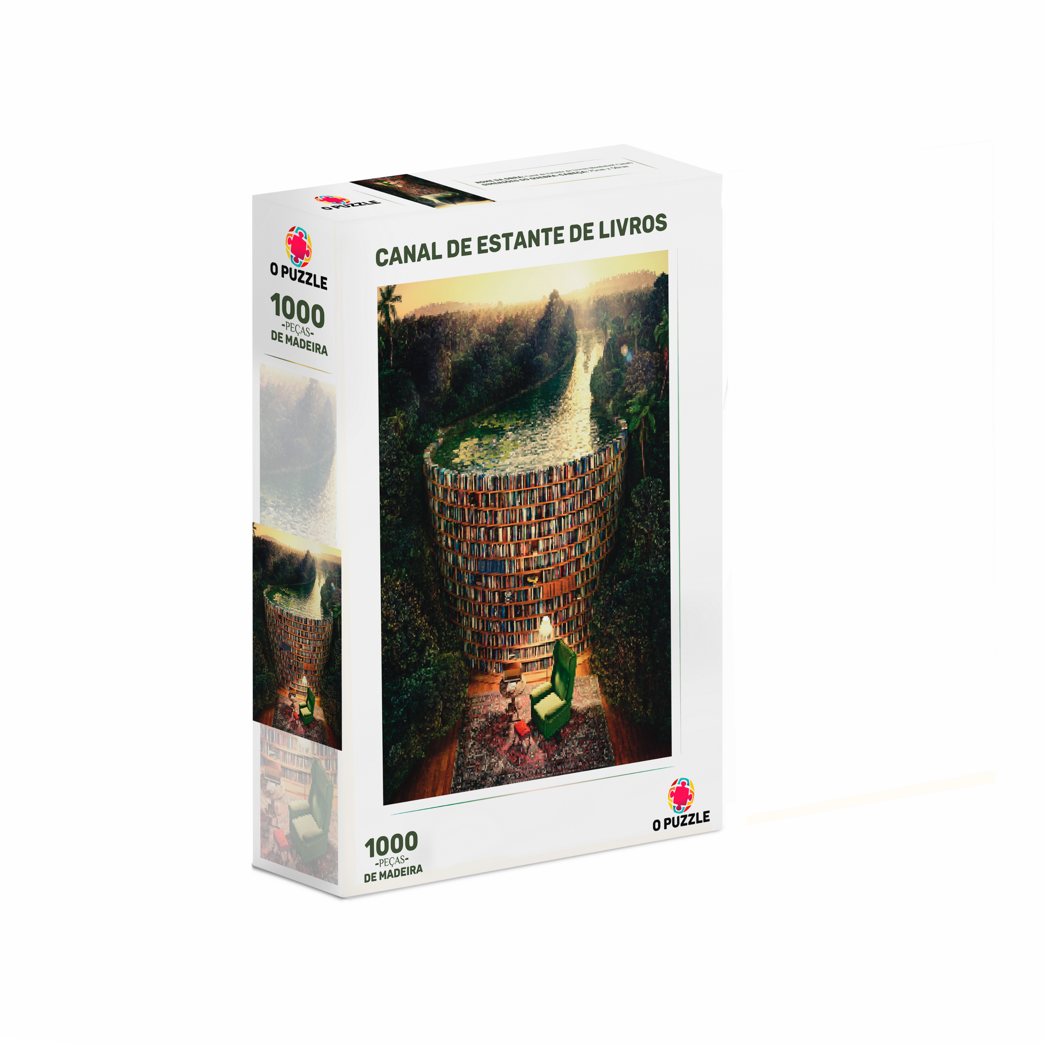 Canal de Estante de Livros "Bookshelf Canal"