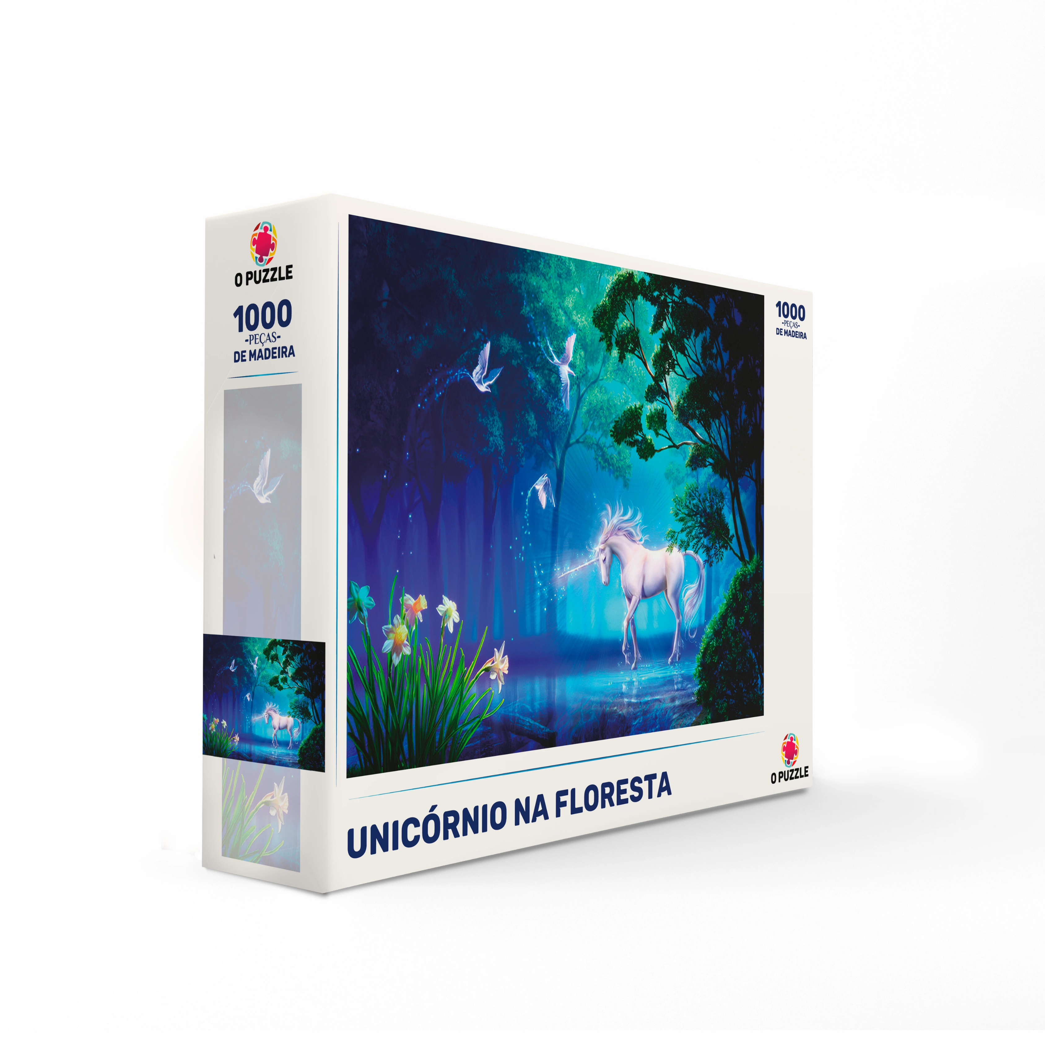 Unicórnio na Floresta