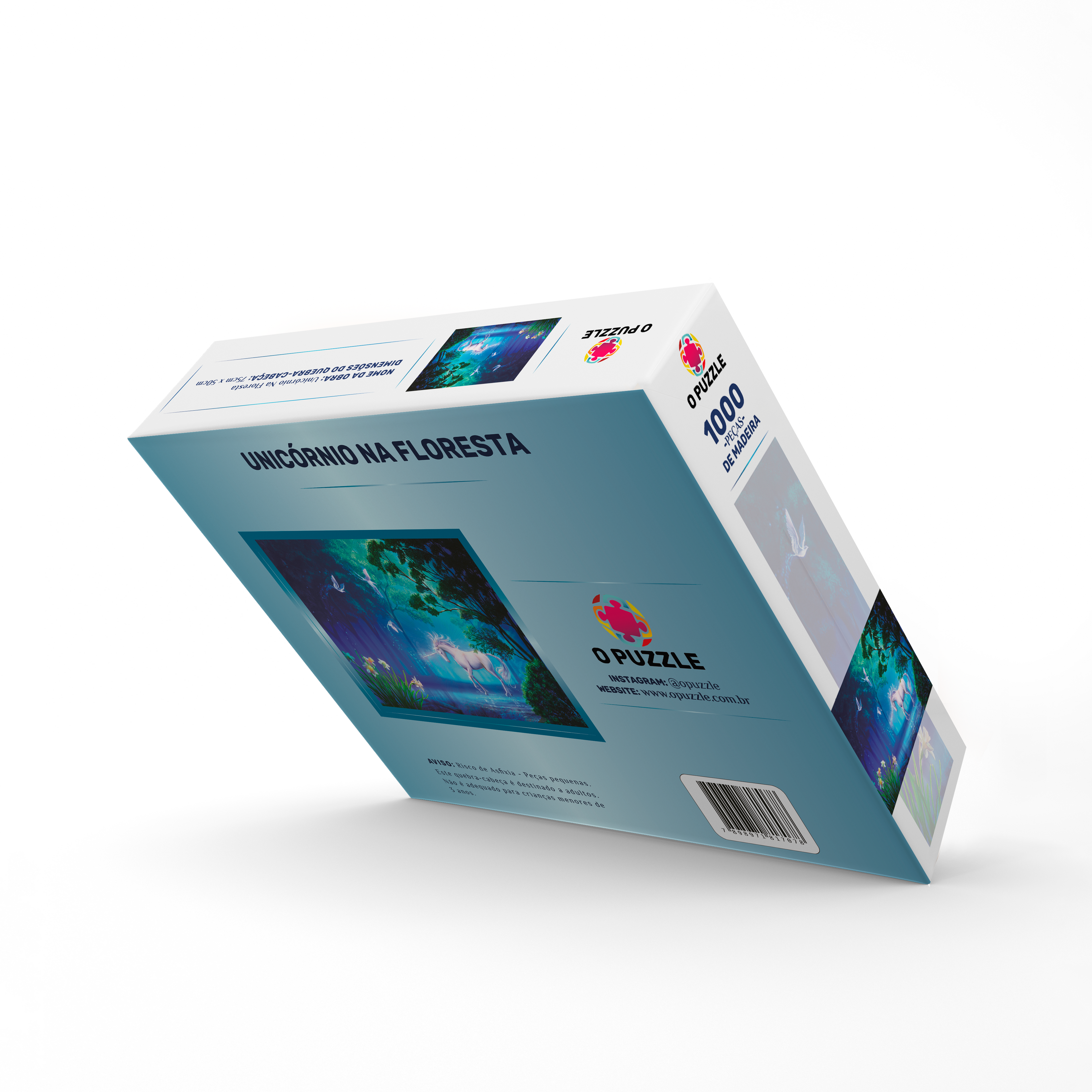 Unicórnio na Floresta