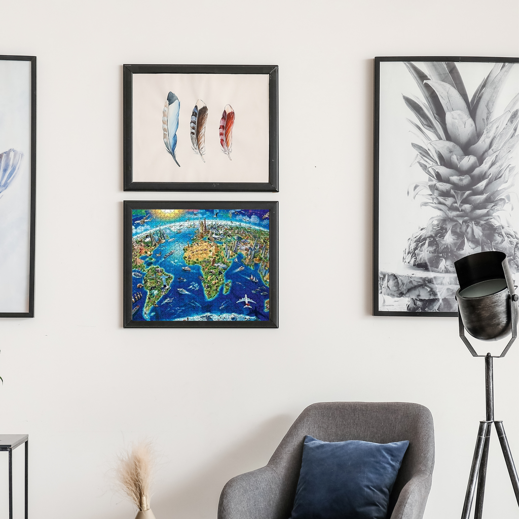 Mapa-Múndi Pontos Turísticos