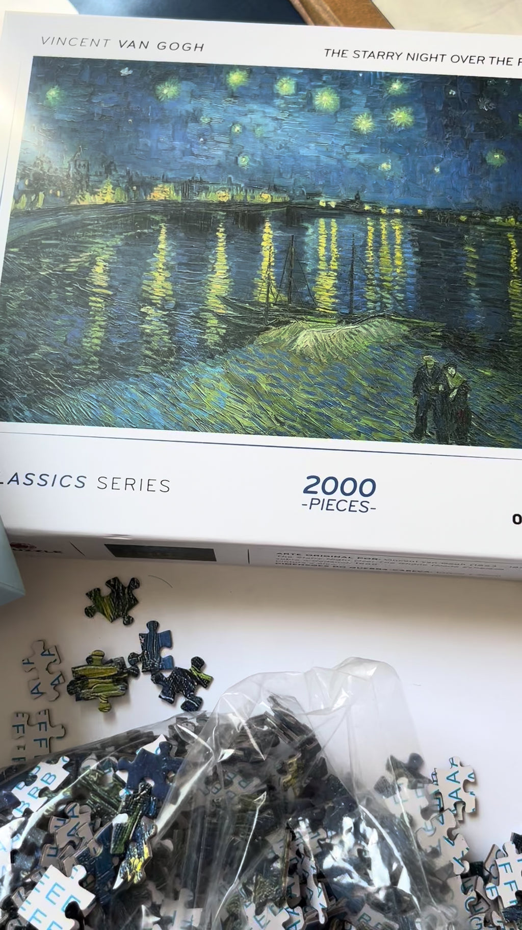 A Noite Estrelada sobre o Ródano