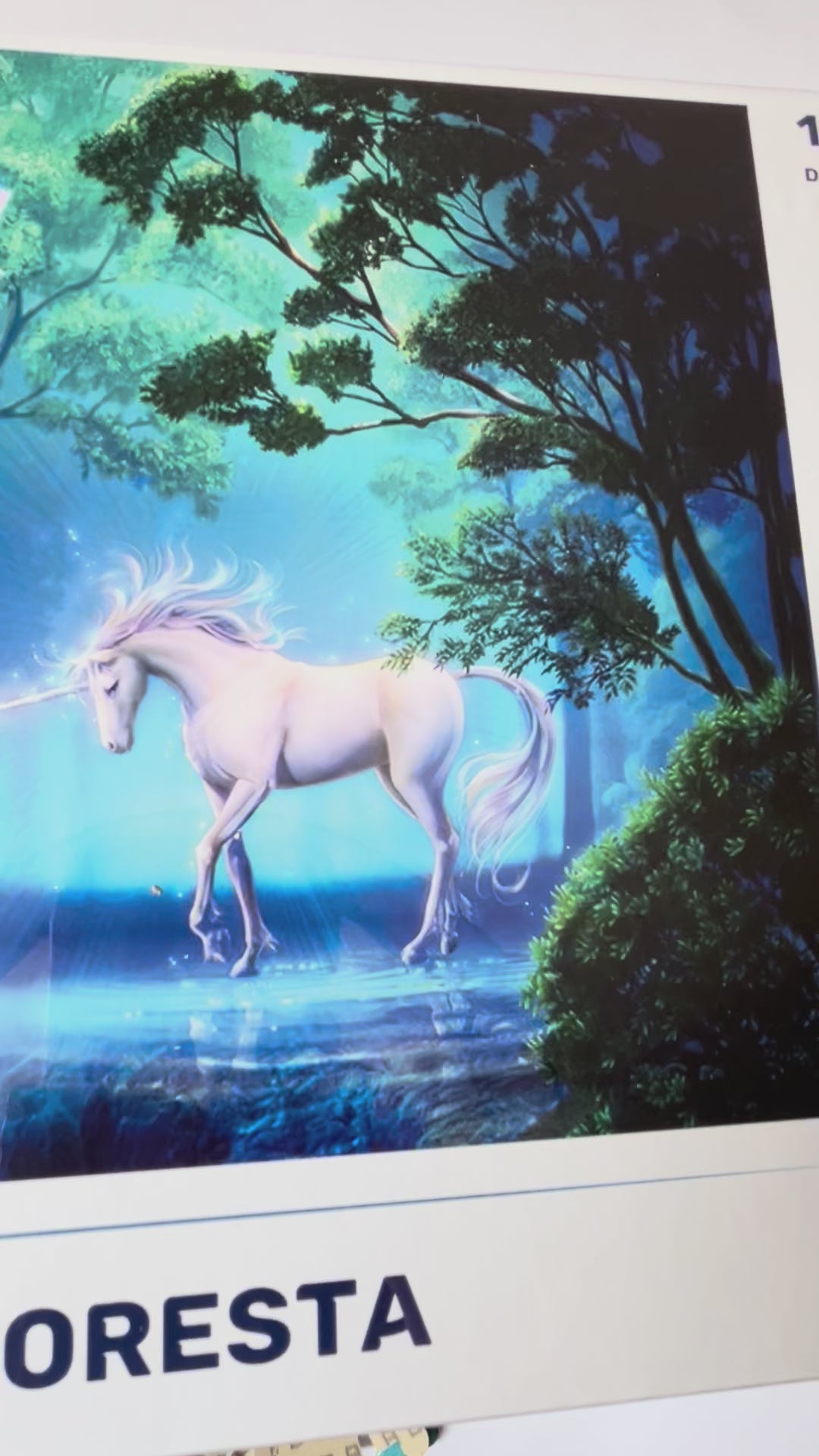 Unicórnio na Floresta