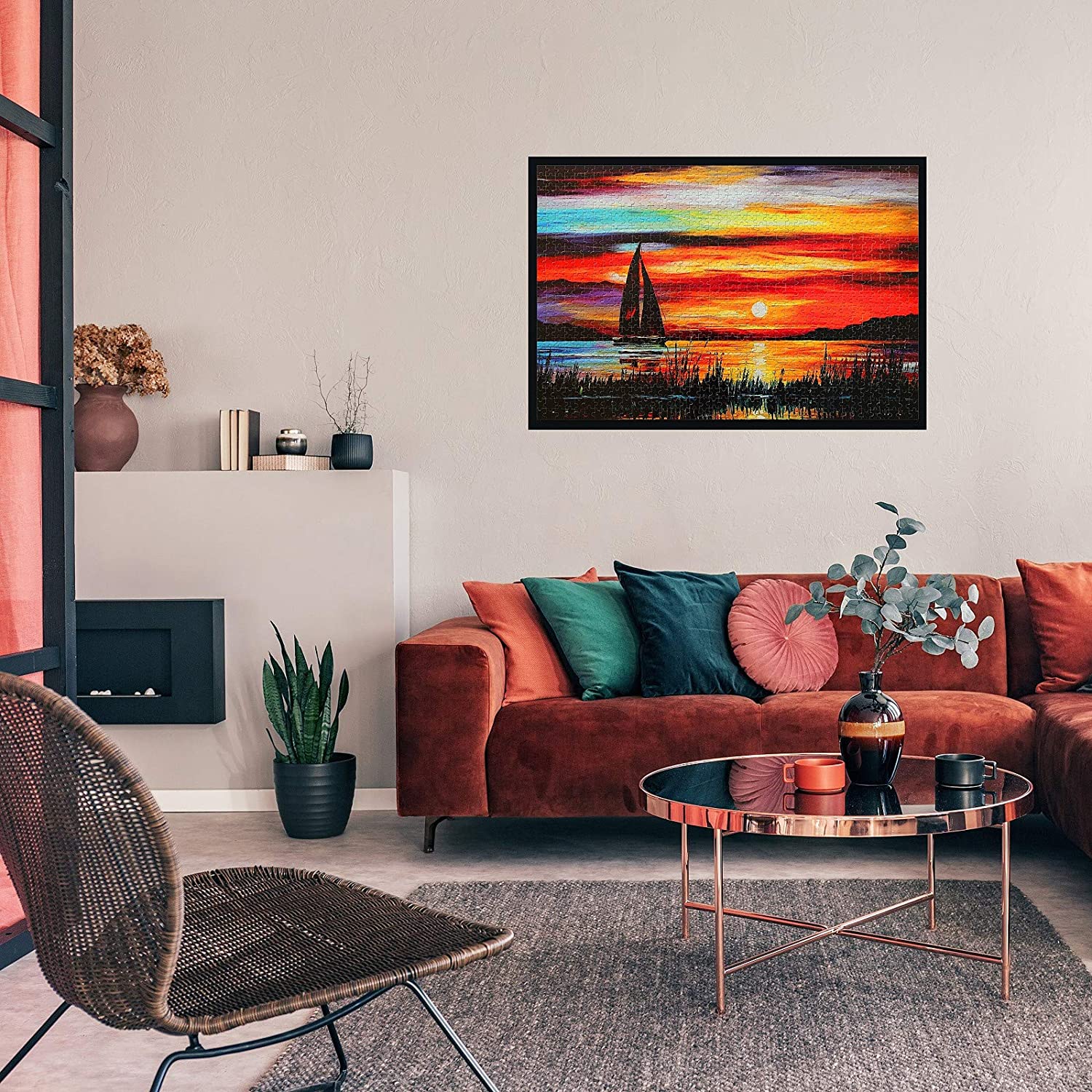 Pôr do Sol com Veleiro